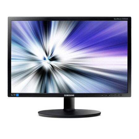 Samsung 18.5in. Widescreen 5,000,000:1 5ms VGA/DVI LED LCD Monitor (Matte Blk) S19B220B